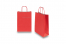 Paper carrier bags with twisted handles - bright red, 220 x 100 x 310 mm, 90 gsm | Bestbuyenvelopes.ie