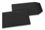 Coloured pocket envelopes - Black, 85 x 125 mm | Bestbuyenvelopes.ie