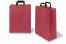 Paper carrier bags with folded handles - red, 320 x 140 x 420 mm | Bestbuyenvelopes.ie