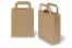 Paper carrier bags with folded handles - brown, 180 x 80 x 220 mm | Bestbuyenvelopes.ie