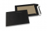 Coloured board-backed envelopes - Black, 162 x 229 mm | Bestbuyenvelopes.ie