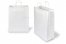 Paper carrier bags with twisted handles - white, 320 x 140 x 420 mm, 100 gsm | Bestbuyenvelopes.ie