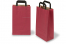 Paper carrier bags with folded handles - red, 220 x 105 x 360 mm | Bestbuyenvelopes.ie