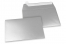 Silver metallic coloured paper envelopes - 114 x 162 mm | Bestbuyenvelopes.ie