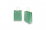 Paper carrier bags with twisted handles - green metallic, 180 x 80 x 220 mm, 90 gsm | Bestbuyenvelopes.ie