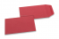 Coloured pocket envelopes - Red, 65 x 105 mm | Bestbuyenvelopes.ie