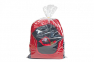 Plastic transparent bags (example with clothing) | Bestbuyenvelopes.ie