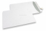 White paper envelopes, 220 x 312 mm (EA4), 120 gram, strip closure | Bestbuyenvelopes.ie