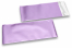 Lilac coloured matt metallic foil envelopes - 110 x 220 mm | Bestbuyenvelopes.ie