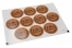 Baptism envelope seals - il mio battesimo brown with black wreath | Bestbuyenvelopes.ie