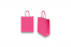 Paper carrier bags with twisted handles - bright pink, 180 x 80 x 220 mm, 90 gsm | Bestbuyenvelopes.ie