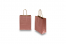 Paper carrier bags with twisted handles - dark red metallic, 180 x 80 x 220 mm, 90 gsm | Bestbuyenvelopes.ie