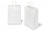 Paper carrier bags with twisted handles - white, 260 x 120 x 350 mm, 90 gsm | Bestbuyenvelopes.ie