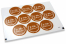 Baptism envelope seals - il mio battesimo brown with white wreath | Bestbuyenvelopes.ie