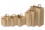 Paper carrier bags with folded handles - brown | Bestbuyenvelopes.ie