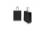 Paper carrier bags with twisted handles - black, 180 x 80 x 220 mm, 90 gsm | Bestbuyenvelopes.ie