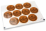 Communion envelope seals - mi primera comunión brown with black wreath | Bestbuyenvelopes.ie