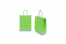 Paper carrier bags with twisted handles - green, 180 x 80 x 220 mm, 90 gsm | Bestbuyenvelopes.ie