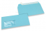 Sky blue, coloured window envelopes, 110 x 220 mm (DL), window on the left, windowsize 45 x 90 mm, windowposition 20 mm from the left / 15 mm from the bottom, peal and seal closure, 120 gram coloured paper | Bestbuyenvelopes.ie