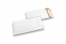 Paper padded envelopes - white, 100 x 165 mm | Bestbuyenvelopes.ie