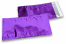 Coloured metallic foil envelopes purple - 114 x 229 mm | Bestbuyenvelopes.ie