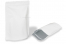 White kraft stand up pouches - 250 x 340 x 120 mm, 3000 ml | Bestbuyenvelopes.ie