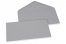 Coloured greeting card envelopes - grey, 110 x 220 mm | Bestbuyenvelopes.ie