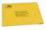 Coloured paper bubble envelopes - example with print on the frontside | Bestbuyenvelopes.ie