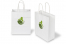 Paper carrier bags with twisted handles - printed example | Bestbuyenvelopes.ie