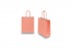 Paper carrier bags with twisted handles - salmon pink, 180 x 80 x 220 mm, 90 gsm | Bestbuyenvelopes.ie