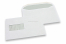 Basic window envelopes, 162 x 229 mm, 90 gr., window left 45 x 90 mm, window position 20 mm from the left side and 60 mm from the bottom, gummed closure | Bestbuyenvelopes.ie