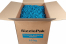 Shredded paper SizzlePak - Turquoise (10 kg), 80 grams paper | Bestbuyenvelopes.ie