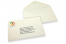 Cream greeting card envelopes - printed example | Bestbuyenvelopes.ie