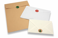 Christmas envelope seals | Bestbuyenvelopes.ie