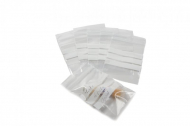 Grip-seal bags - transparent with 3 write-on areas (example with contents) | Bestbuyenvelopes.ie