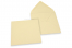 Coloured greeting card envelopes - camel, 155 x 155 mm | Bestbuyenvelopes.ie