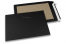 Coloured board-backed envelopes - Black, 229 x 324 mm | Bestbuyenvelopes.ie