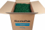 Shredded paper SizzlePak - Dark green (10 kg), 80 grams paper | Bestbuyenvelopes.ie