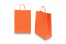 Paper carrier bags with twisted handles - orange, 260 x 120 x 350 mm, 90 gsm | Bestbuyenvelopes.ie