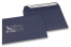 Dark blue, coloured window envelopes, 162 x 229 mm (A5), window on the left, windowsize 45 x 90 mm, windowposition 20 mm from the left / 60 mm from the bottom, peal and seal closure, 120 gram coloured paper | Bestbuyenvelopes.ie