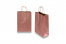 Paper carrier bags with twisted handles - red metallic, 220 x 100 x 310 mm, 90 gsm | Bestbuyenvelopes.ie