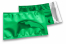 Coloured metallic foil envelopes green - 114 x 162 mm | Bestbuyenvelopes.ie