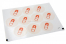 Birth envelope seals - safety pin red | Bestbuyenvelopes.ie