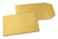 Coloured pocket envelopes - Gold, 85 x 125 mm | Bestbuyenvelopes.ie