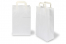 Paper carrier bags with folded handles - white, 220 x 105 x 360 mm | Bestbuyenvelopes.ie