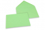 Coloured greeting card envelopes - pale green, 162 x 229 mm | Bestbuyenvelopes.ie