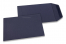 Coloured pocket envelopes - Dark blue, 85 x 125 mm | Bestbuyenvelopes.ie