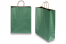 Paper carrier bags with twisted handles - dark green metallic, 320 x 120 x 410 mm, 100 gsm | Bestbuyenvelopes.ie