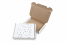 Printed shipping boxes - dots black | Bestbuyenvelopes.ie