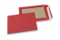 Coloured board-backed envelopes - Red, 162 x 229 mm | Bestbuyenvelopes.ie